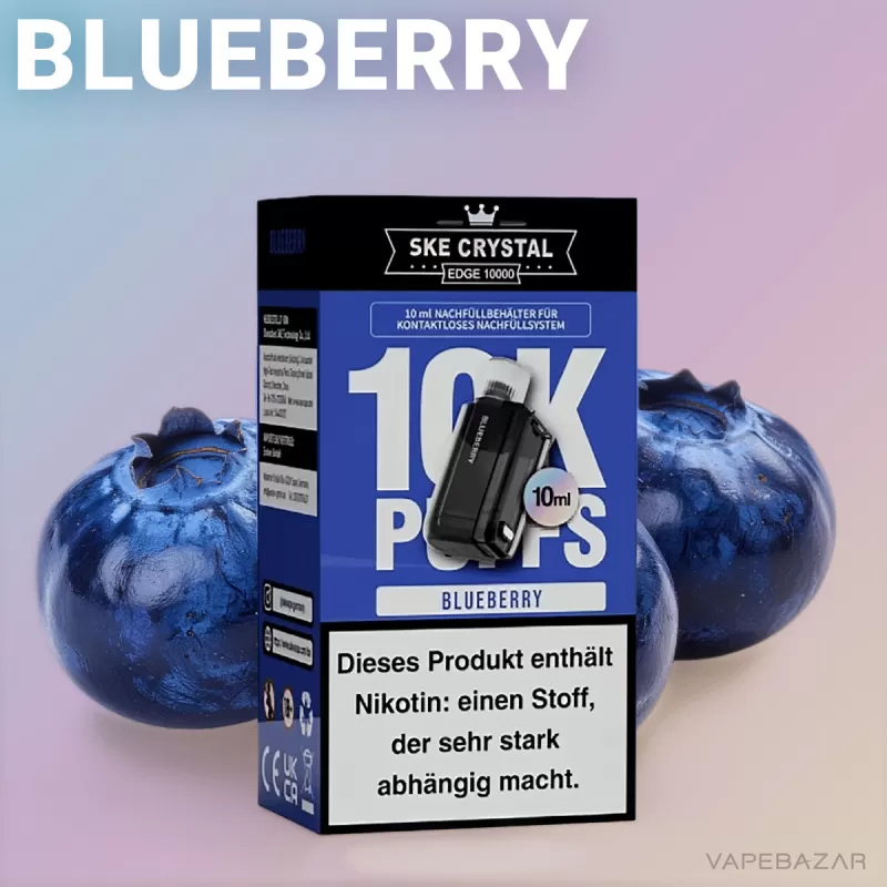 SKE Crystal Edge 10k – Blueberry - 20mg/ml