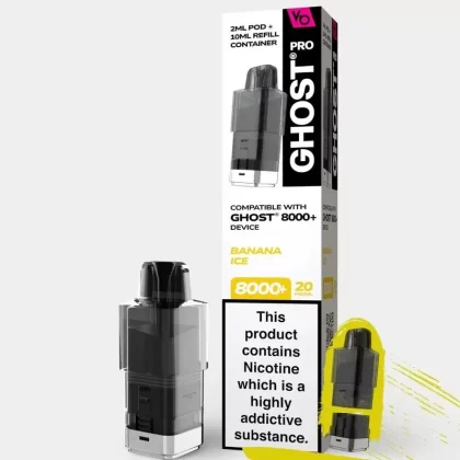 Ghost Pro 8000 Replacement Pods Pack of 5