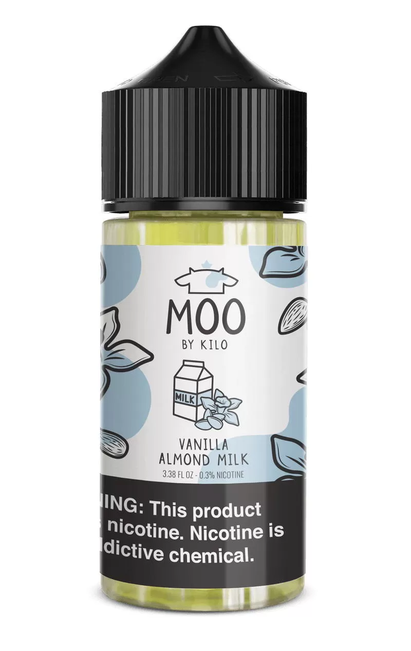 Moo by Kilo Vanilla Almond Milk Vape e-Liquid 100mL - Vape Product, Vape Product (85EE6C)