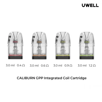 Uwell Caliburn GPP Integrated Pods 3pk - 0.6ohm (3ml) - Skullvaping