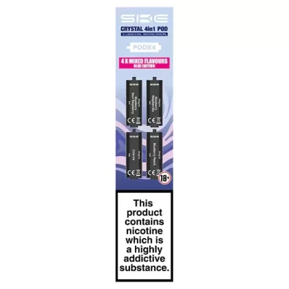 SKE Crystal 2400 4 in 1 Prefilled Pods - 4PK - Ultimate Edition