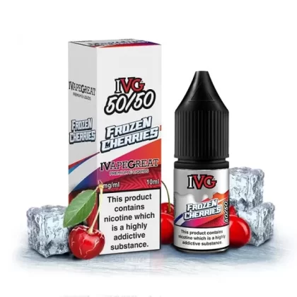 Frozen Cherries Crushed E-Liquid by IVG 50/50 – 10ml
