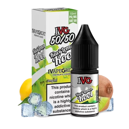 Kiwi Lemon Kool E-Liquid by IVG 50/50 – 10ml