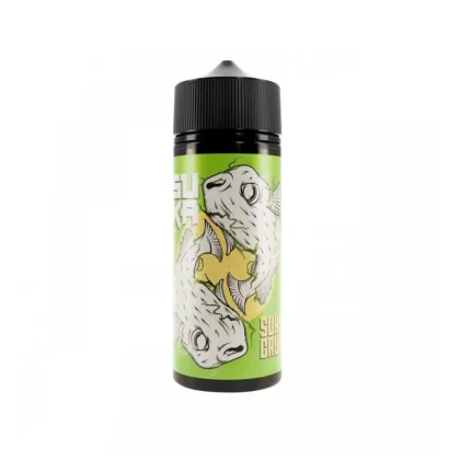 SUKA Crumb Apple Custard 100ml Short Fill E Liquid - None (0mg 100ml Bottle), 1 x Nic Shot (1.5mg Juice)