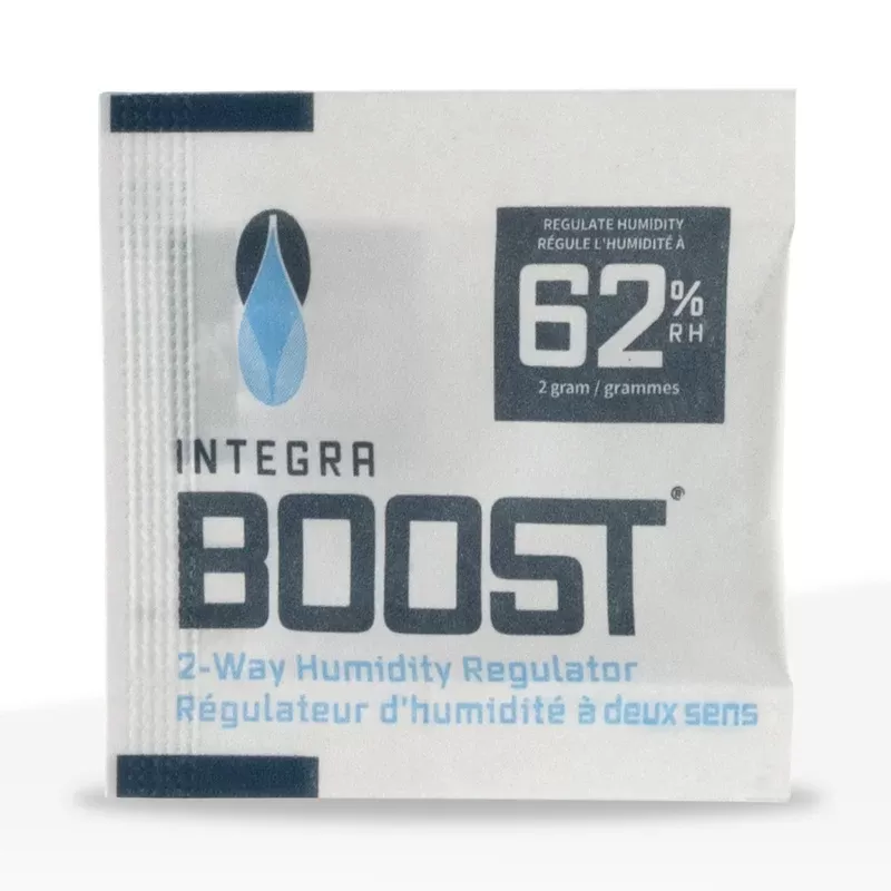INTEGRA™ | BOOST Humidity Packs | 2 Grams – 62% – 100 Count - Ejuicewarehouse