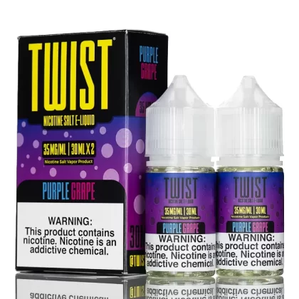 TWST Salt E Liquid - Purple Grape - 60ml - 35mg