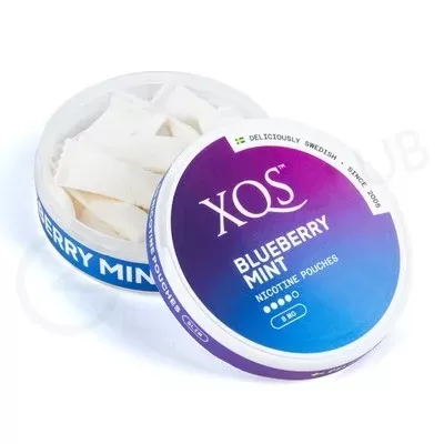 XQS Blueberry Mint Nicotine Pouches