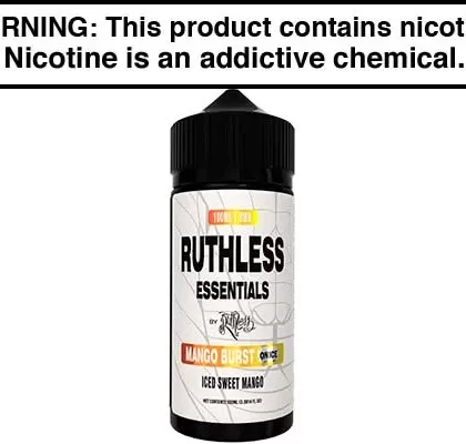 MANGO BURST ON ICE BY RUTHLESS ESSENTIALS 100ML - Vapejuice
