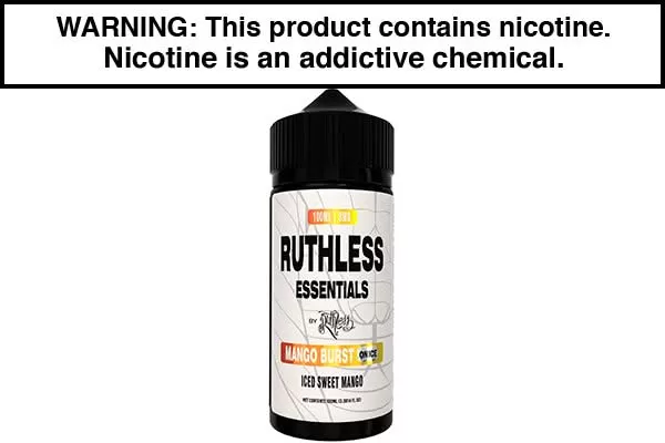 MANGO BURST ON ICE BY RUTHLESS ESSENTIALS 100ML - Vapejuice