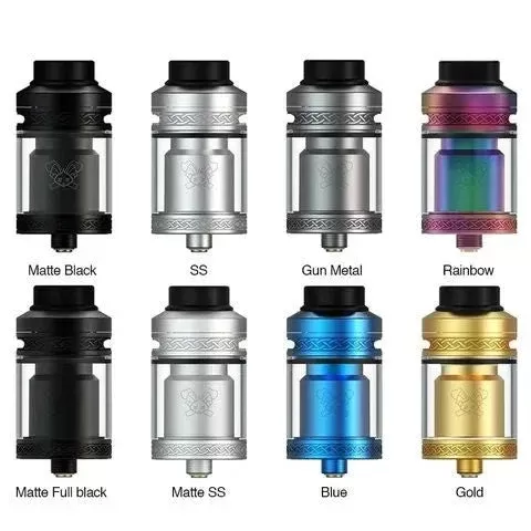 Hellvape Dead Rabbit V2 RTA - Colour#Matte Black/ Silver>Matte Full Black>Stainless Steel>Blue>Matte Stainless Steel>Gunmetal>Gold>Rainbow