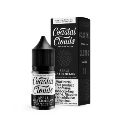 Coastal Clouds Salt E-liquid – Apple Watermelon 30ml