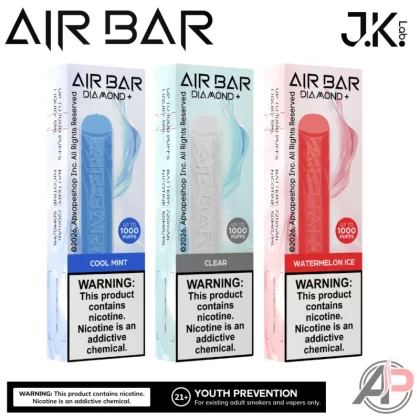 Air Bar Diamond+ Plus 1000 Puffs Disposable Vape Device