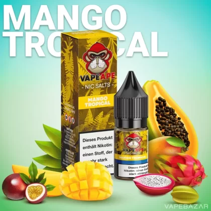VapeApe – Mango Tropical – Nic Salts - 10mg/ml, 20mg/ml