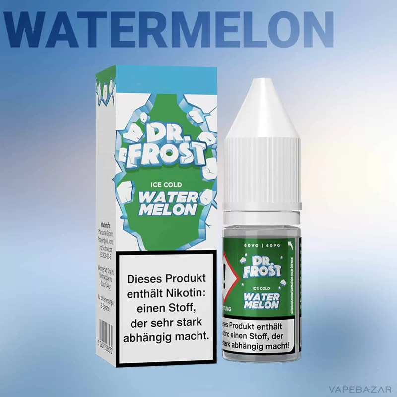 Dr. Frost Ice Cold – Nic Salt – Watermelon - Vapebazar - Image 2