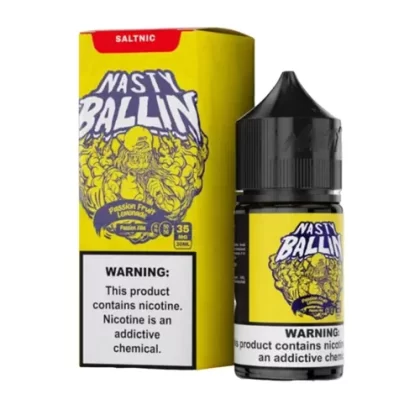 Nasty Ballin Salt Passion Fruit Lemonade Passion Killa 30mL