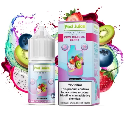 Kiwi Dragon Berry By Pod Juice 55 (PJ 5000 Series)
