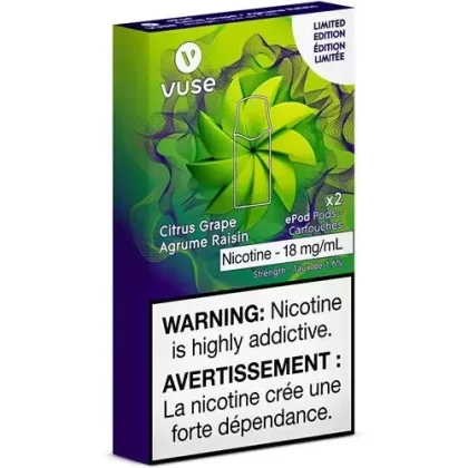 VUSE PODS – CITRUS GRAPE