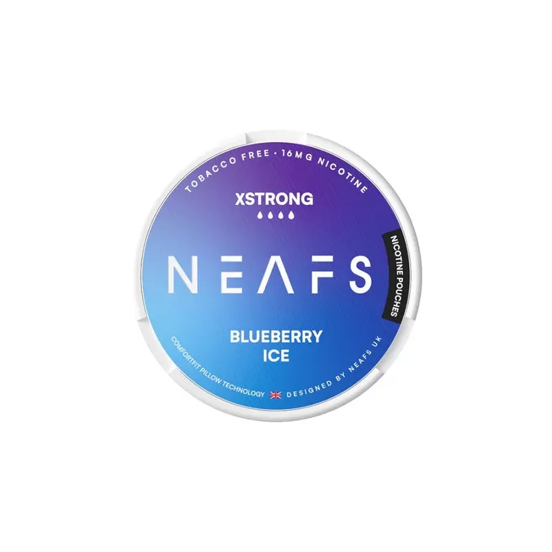 NEAFS Blueberry Ice Nicotine Pouches - Strength#8mg>12mg>16mg (57F61B)
