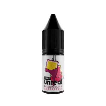 Unreal 2 Passionfruit & Grapefruit 10ml Nic Salt E-Liquid