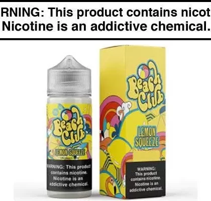 LEMON SQUEEZE BY BEACH CLUB 100ML - Vapejuice