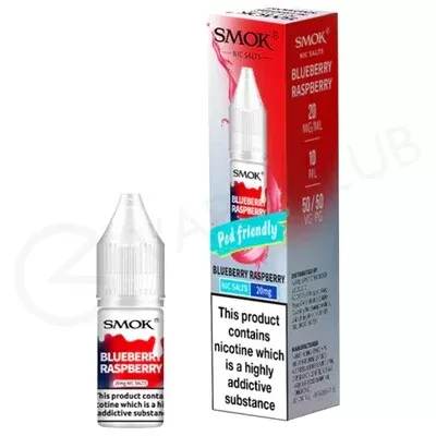 Blueberry Raspberry Nic Salt E-Liquid by Smok Pod Friendly