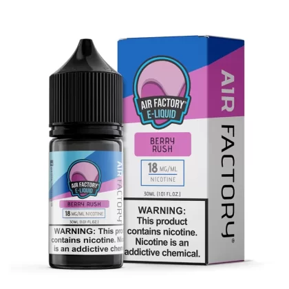 Air Factory Salt Berry Rush eJuice - Vape Product; Vape Product, Vape Product (37F24A)