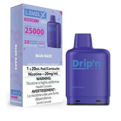 Level X Drip’n Boost G2 – Blue Razz
