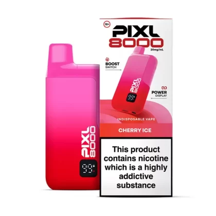 Pixl 8000 Prefilled Pod Kit Cherry Ice - Ecigpremium