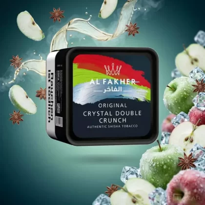 Al Fakher Tabak – Crystal Double Crunch - Vapebazar
