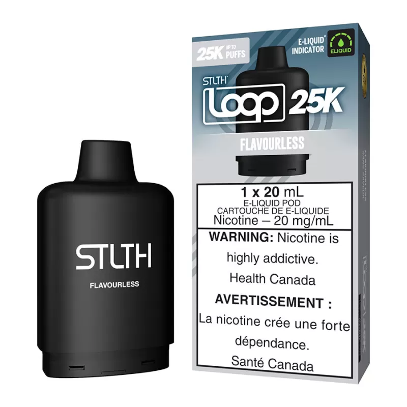 STLTH Loop 25K E-Liquid Pod Pack - Flavourless - 20mg/ml