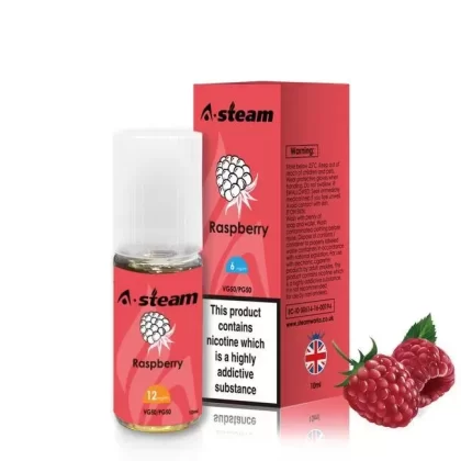 Raspberry 50/50 Eliquid 10ml by Steam