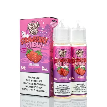 The Finest E-Liquid - Sweet & Sour - Strawberry Chew - 120ml (DISCONTINUED) - 6mg