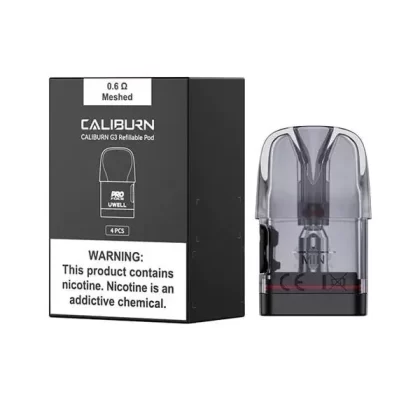 Uwell Caliburn G3 Pods - 0.6 Ohm, 0.9 Ohm
