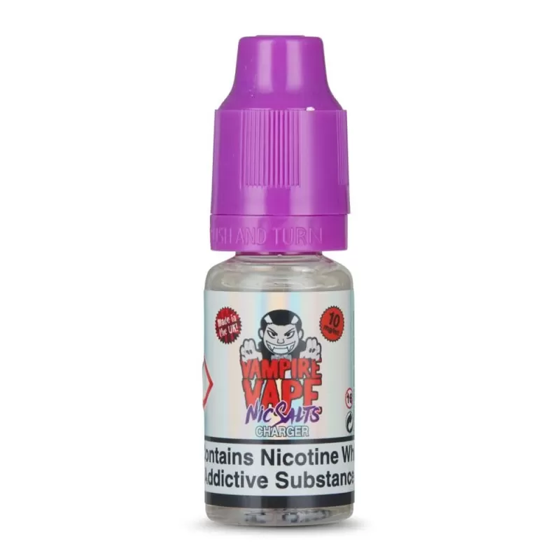 Charger Nic Salt E-Liquid by Vampire Vape (10ml) - 20mg