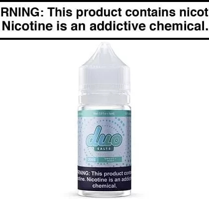 SWEET MINT BY BURST DUO SALTS 30ML - Vapejuice