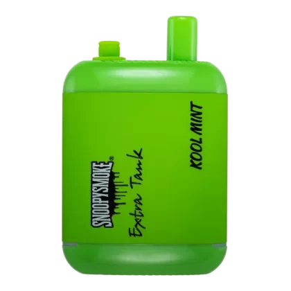 Cool Mint Snoopy Smoke Extra Tank +15000 Puffs - Size#Single>10 Pack~Nicotine#50mg (FFECE9)