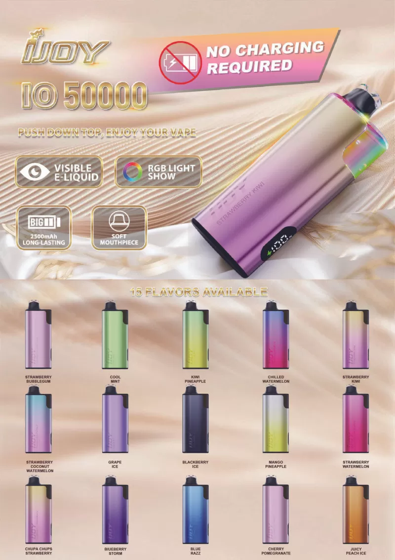 iJoy XP IO 50K - Strawberry Watermelon - Vapeciga - Image 2