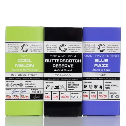 BSX Vapor - No Nicotine Vape Juice - 60ml - Creamy RY4 Butterscotch Reserve