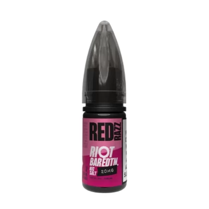 Red Razz Nic Salt E-Liquid Bar Edition by Riot Squad (10ml) - 20mg