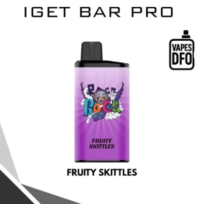 Fruity Skittles – IGET BAR PRO - Non-rechargeable / IGET / Medium / Beverage & Dessert