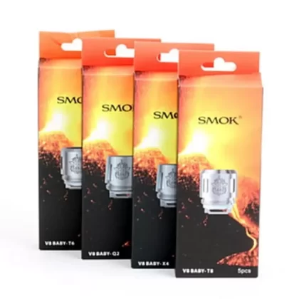 Smok TFV8 Baby Turbo Engine Coils 5 Pack - Vape Store