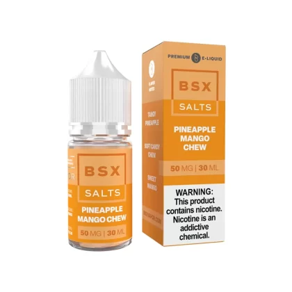 Glas BSX Salt Pineapple Mango Chew eJuice - Vape Product; Vape Product, Vape Product
