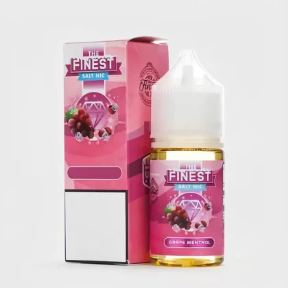 The Finest E-Liquid Salt Nic Grape Menthol 30ml Made in USA - Vape Product, Vape Product (5C991B)