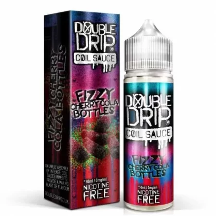 Double Drip Fizzy Cherry Cola Bottles E Liquid (50ml Shortfill)