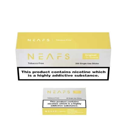NEAFS Original Carton – 200 Sticks - NEAFS Original Sticks (Nicotine Strength)#1.5>0 (E69649)