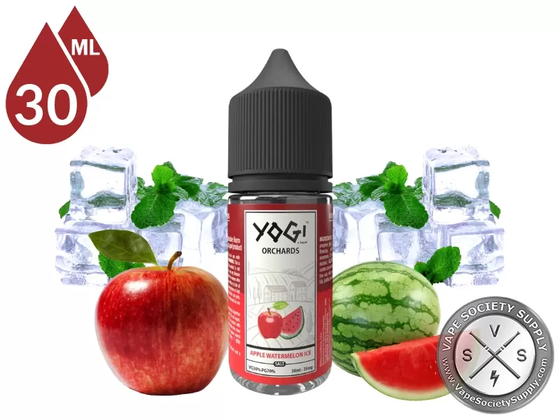Apple Watermelon Ice by YOGI Orchards Salt 30ml - Vape Product, Vape Product