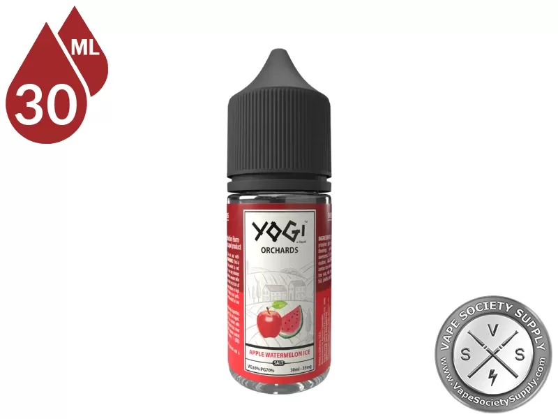 Apple Watermelon Ice by YOGI Orchards Salt 30ml - Vape Product, Vape Product - Image 3