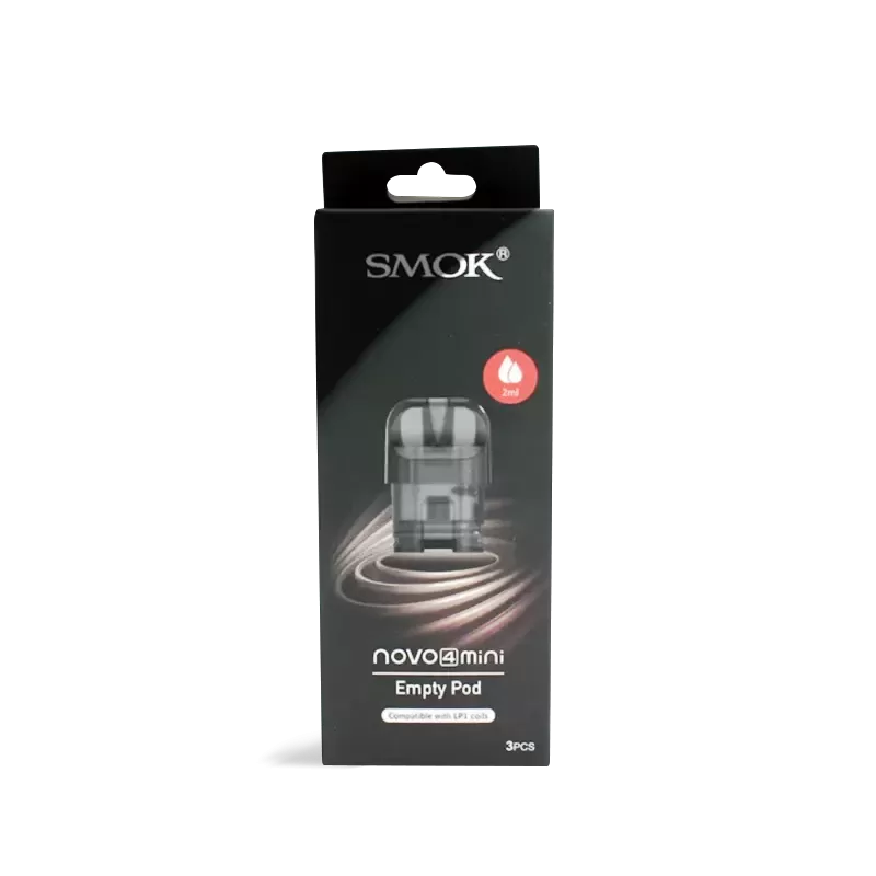 Smok Novo 4 Mini Pods - Empty Pod, 2mL, 3-Pack - Image 2