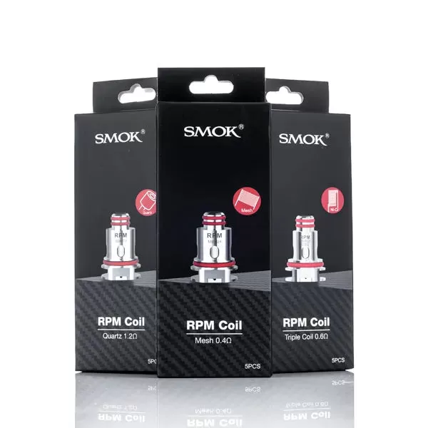 SMOK RPM Replacement Coils - Pack of 5 - 1.0 ohm SC