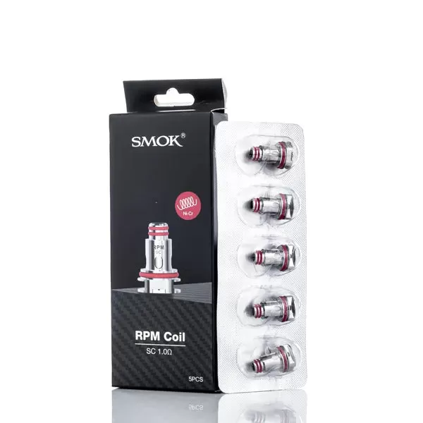 SMOK RPM Replacement Coils - Pack of 5 - 1.0 ohm SC - Image 2